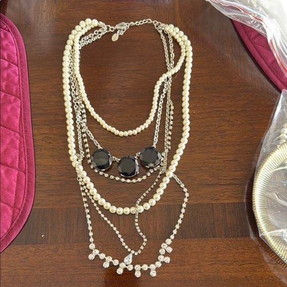 RSVP Multi Layered Necklace - Picture 1 of 5